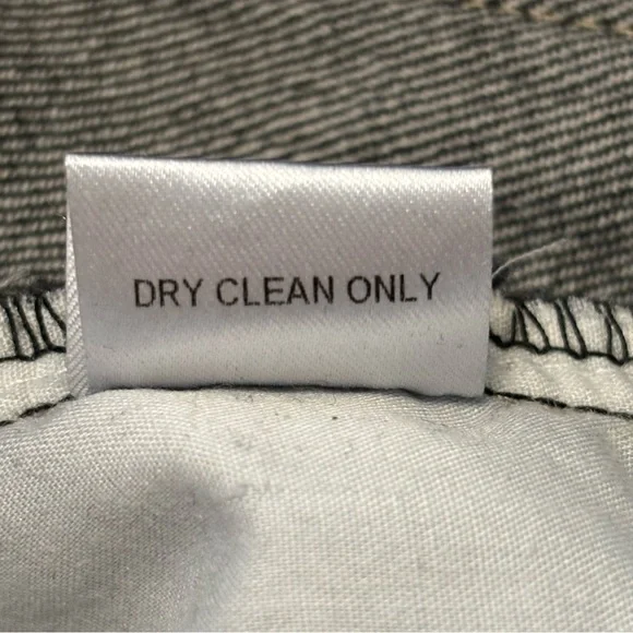 NOMIA NYC Designer Sz 6 Slit Front Maxi Jean Skirt In Black Stonewash NWOT - Picture 10 of 15